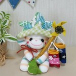 ソックモンキー  かぶと帽もん🍐(フルーツ帽付)