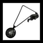 再販【Zodiac_sign ネックレス。】星座 ブラック 黒 重ね付け 水晶 チェーン ネックレス 個性的 占い ホルスコープ 病みかわいい ゴスロリ ピープス 