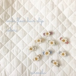 mila fleur hair clip ナチュラル 花 ヘアクリップ ベビー キッズ 