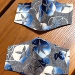 送料無料　浴衣生地マスク　大きめサイズ