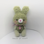 🌱4/27(月)21時〜🌱みどりのうさぎのあみぐるみ