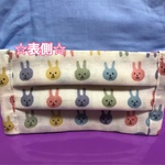 残り1点☆マスク☆ハンドメイド・ウサギ／カラフル