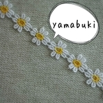 秋色山吹＊ミニマーガレットブレスレット