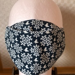 幾何学模様柄🌼🌼フェイスカバー🌼🌼  洗えるインナーマスク