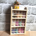 ミニチュアラック棚とクラッシュシェル12本セット