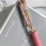 new ✳︎  coral pink herbarium pen