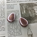 【2個】ピンク天然シェル　131