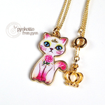 白ねこ♡ネックレス