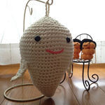 ハロウィンおばけのあみぐるみ