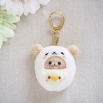 アザラシになりたいくまちゃん キーホルダー