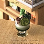 ミニチュア✳︎抹茶パフェNo.003