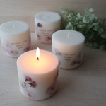 桜◇無香料◇SOY CANDLE SHORT TYPE　