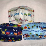 働く乗り物 電車のマスク キット