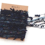 素材糸 引き揃え糸 Special yarn (navy)