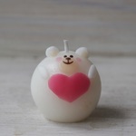 ミニシロクマ **オーダーハート**2個セット