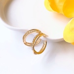 大人綺麗✨フープピアス ゴールド