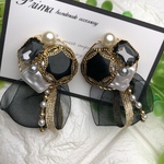 期間限定割引中〜 ♦︎♢ビジューリボンピアス♢♦︎ 送料込み　Prima41