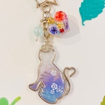 猫のキーホルダー✩.*˚