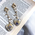 antique heart charm