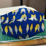 立体布マスク　インコ　マスクキット