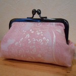 USAコットンのミニがま口【3】