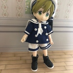 オビツ11  マリン3点セット 紺色