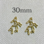 importパールドロップチャーム　ゴールド　2個入り