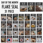 COFFEEフォト日付けシール(31piece)