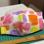 立体布マスク　カラフルスクエア　マスクキット