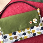 dream-you-me様専用Nintendo switch(携帯モード)& switchliteサイズミニバッグ×ネコと葉っぱ