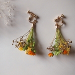 上品花束ピアス/イヤリング