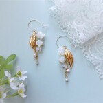 すずらんのピアス(イヤリング）