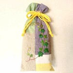 (Y様オーダー品)アイビー刺繍のボックスティッシュケース