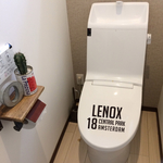 トイレの蓋ステッカー♡LENOX