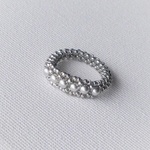 Crystal Anteque Ring / シルバー