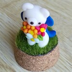 くまの小瓶「白」