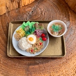 cafeランチ　ガパオライスプレート