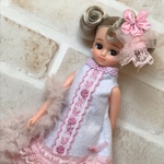 リカちゃんサイズ　22cmドールサイズ  pink romantic