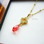 Lovely pink＊*ネックレス。