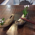 花を飾れる箸置き2個セット