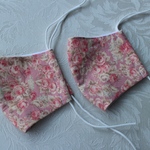 花柄立体布マスク　