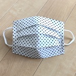 マスクカバー ドット 小さめサイズ