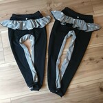 【140size】ユニコーン柄 らくちんpalyパンツ フリル付き スカッツ