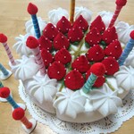 「rsaki74さまオーダー品♪」16㎝ホールケーキ&ろうそく2セット
