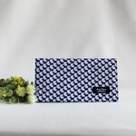 マスクケース・チケットケース　スコティッシュテリアの千鳥格子