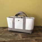 【k様専用】帆布でほっこりミニトート横長 order作品