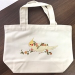 お花遊び＊ランチトートバッグ