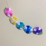 あじさいガーランド 