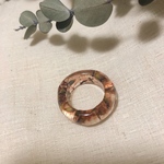 クリアリング（brown×lavender）