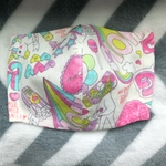 子ども用マスク　ガール白